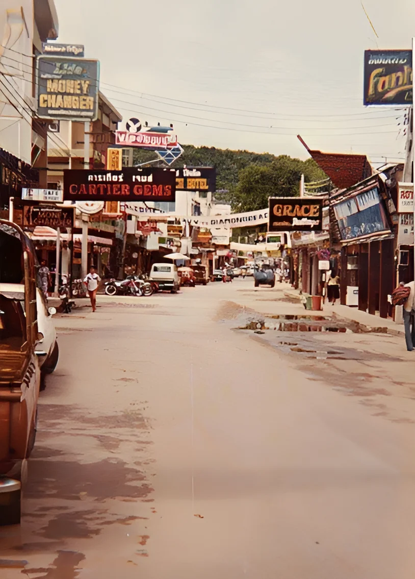 Walking Street Old Photo