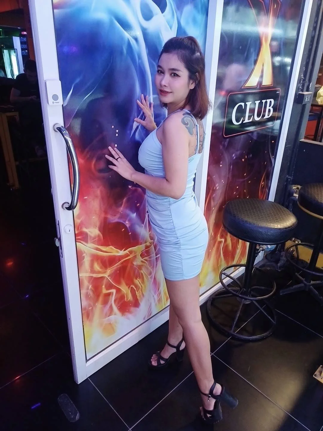 X Club Pattaya Doors